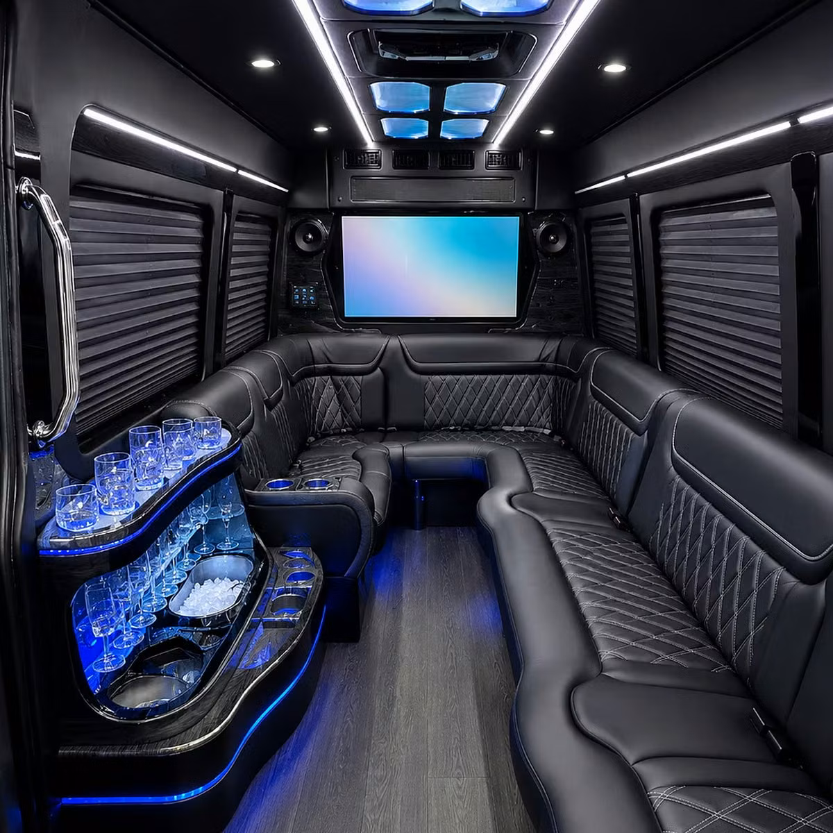 book a bridal party bus for your amarillo wedding day itinerary