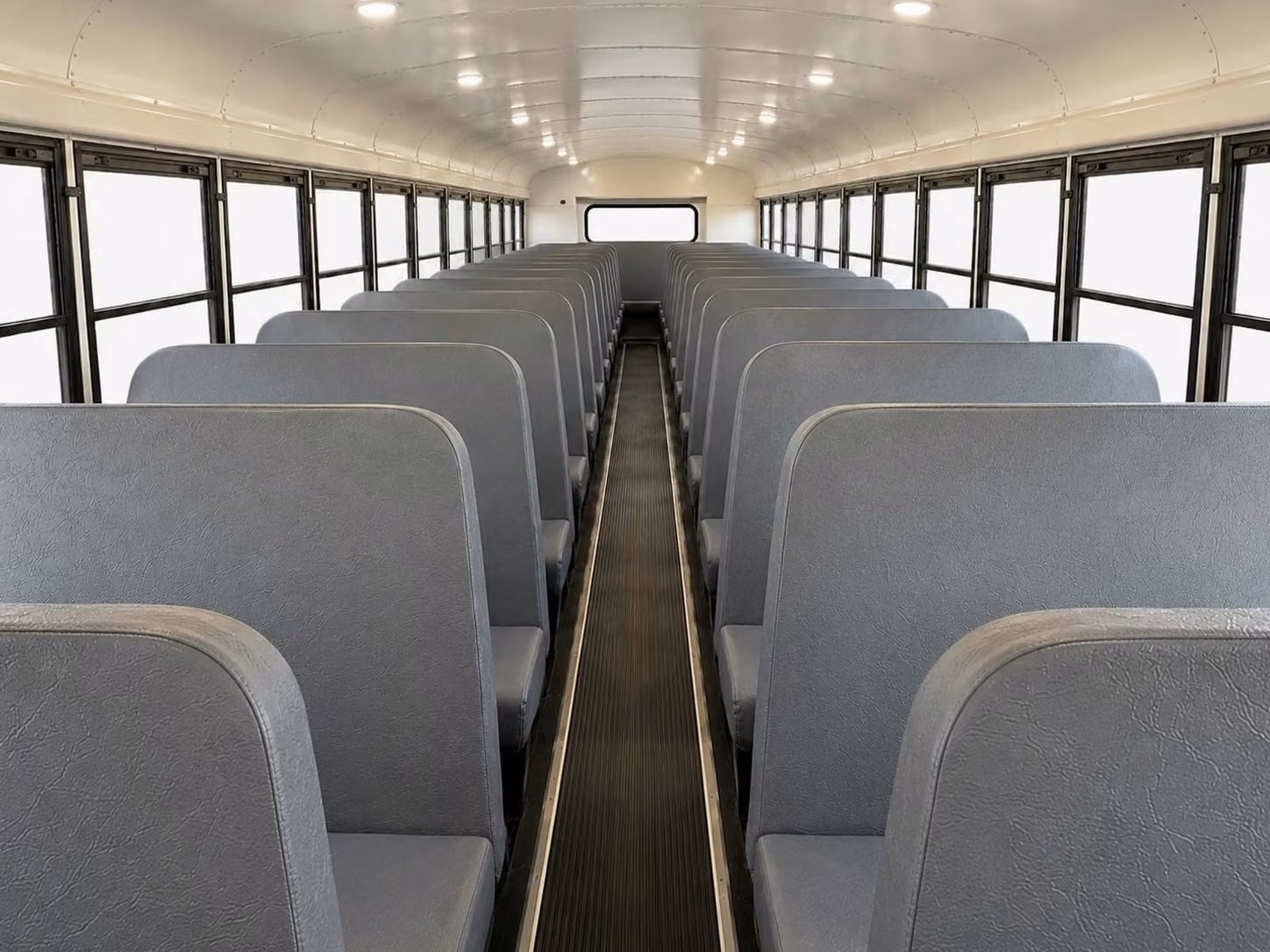 school bus interior