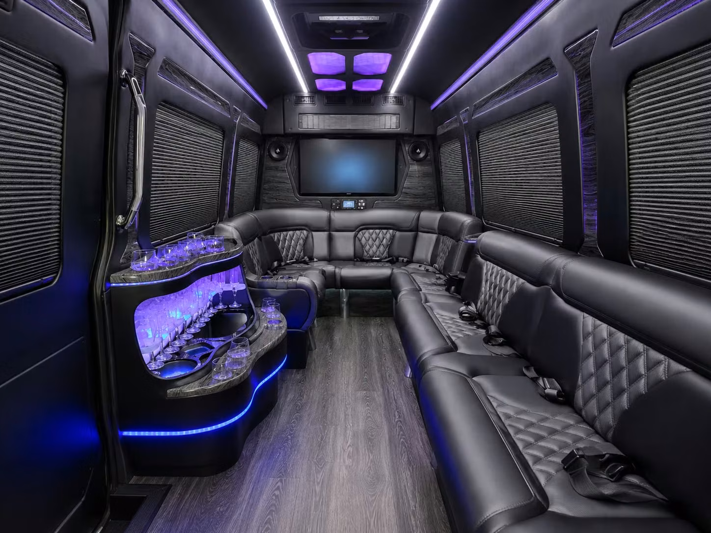 sprinter limousine inside